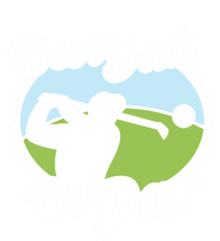 Best Dad By Par Funny Father's Day Golf Funny Gift V-Neck T-Shirt