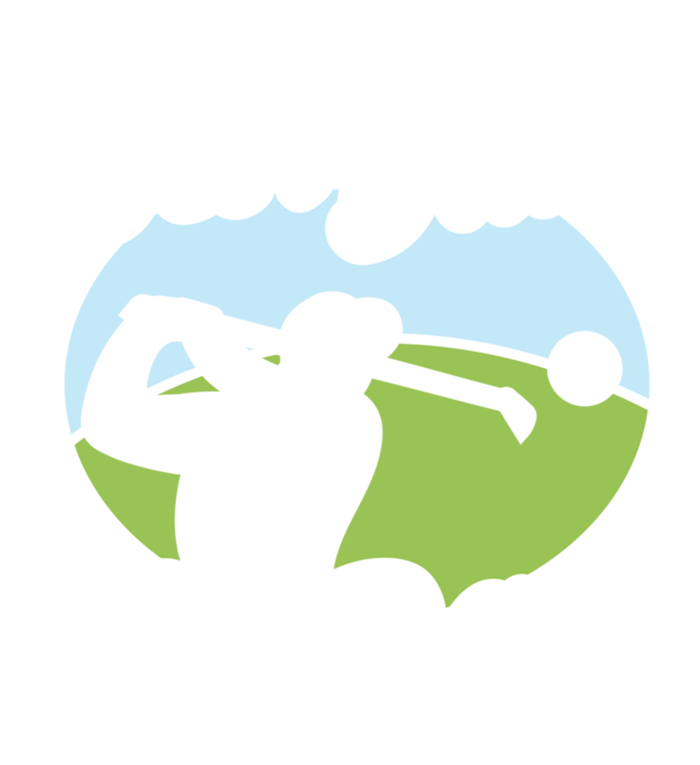 Best Dad By Par Funny Father's Day Golf Funny Gift V-Neck T-Shirt