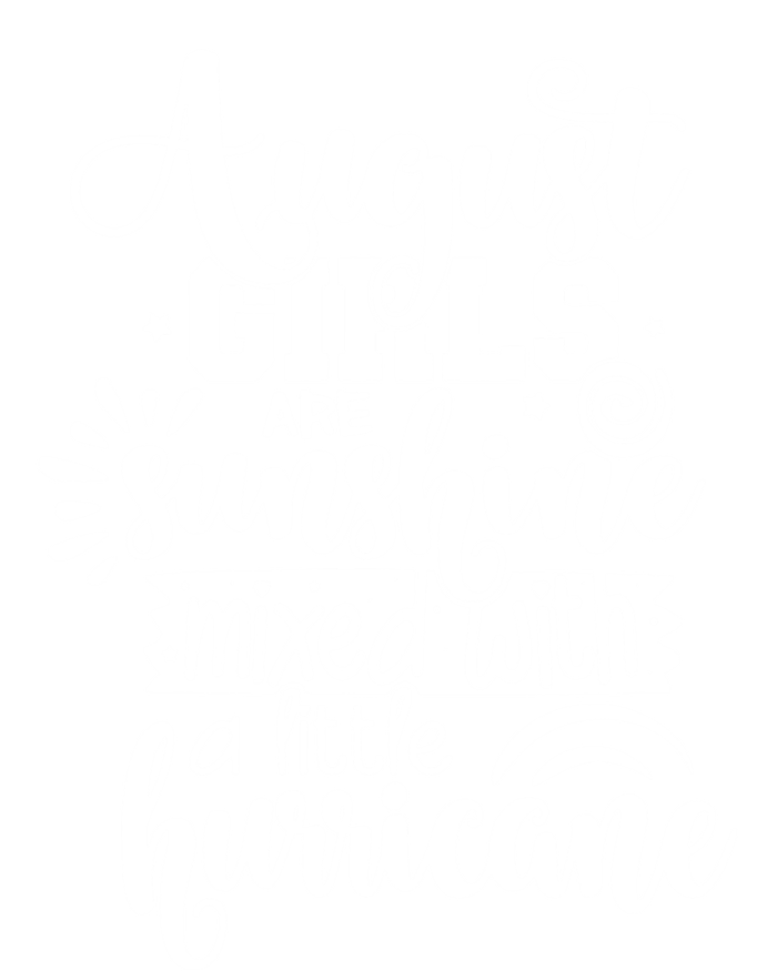 Wo August Girls Are Sunshine Mixed With Hurricane Gift Long Sleeve Shirt