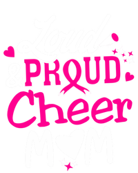 Cheer Mom Tee Pink Month Loud And Proud Cheerleading Gift T-Shirt