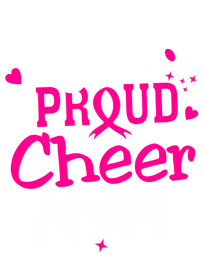 Cheer Mom Tee Pink Month Loud And Proud Cheerleading Gift T-Shirt