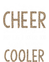 Funny Cheerleading Mother Leopard Cheetah Print Cheer Mom Meaningful Gift Women's V-Neck T-Shirt