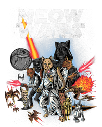 Cat Meow Wars Funny Cat Wars Cat T-Shirt