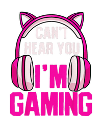 Gamer Girl Funny Gaming I Can't Hear You I'm Gaming Kids Long Sleeve Shirt