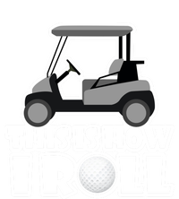 Funny This Is How I Roll Golf Cart Gift Golfing Gift V-Neck T-Shirt