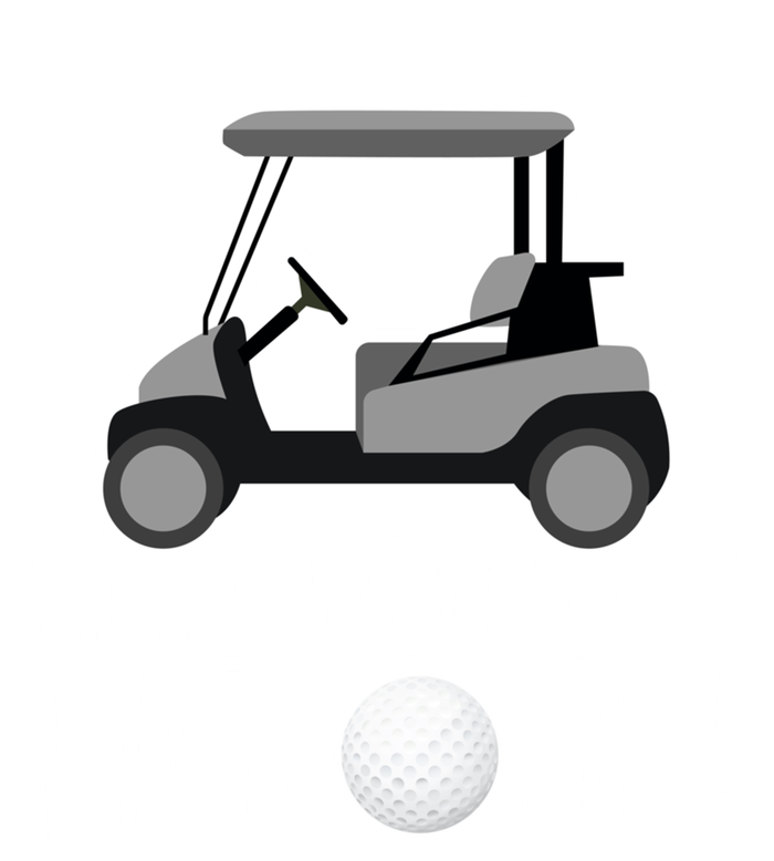 Funny This Is How I Roll Golf Cart Gift Golfing Gift V-Neck T-Shirt