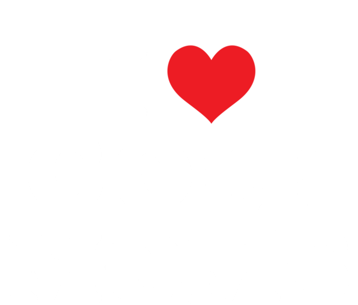 I Love Golf Moms Funny Design Gift T-Shirt