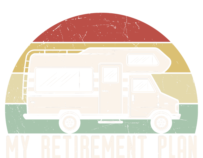 My Retirement Plan Run RV Retro Full Zip Hoodie