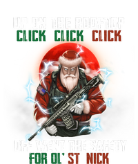 Up On The Rooftop Click Off Went The Safety Santa Anti Biden T-Shirt