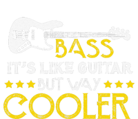 Bass It's Like A Guitar But Way Cooler Musician Sustainable Beanie