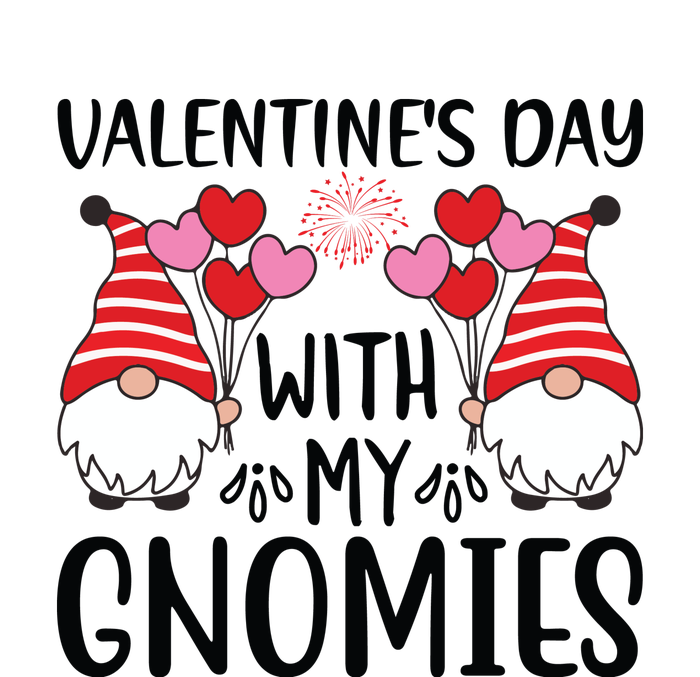 Valentine's Day With My Gnomies Gift T-Shirt