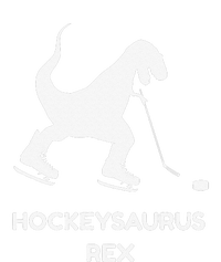 Cute Dinosaur Ice Hockey Trex Funny Ice Hockey T-Shirt