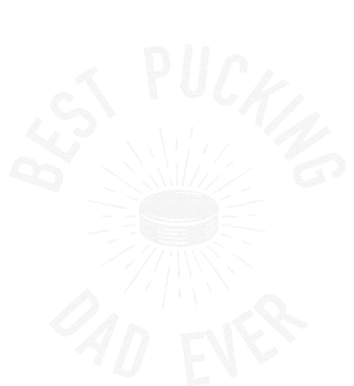 Ice Hockey Best Pucking Dad Ever Daddy Coach Valucap Bio-Washed Visor