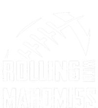 Rolling With Mahomes KC Football Sports Distressed Vintage T-Shirt