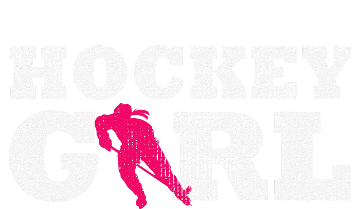 Vintage Hockey Girl Player Silhouette Sport T-Shirt