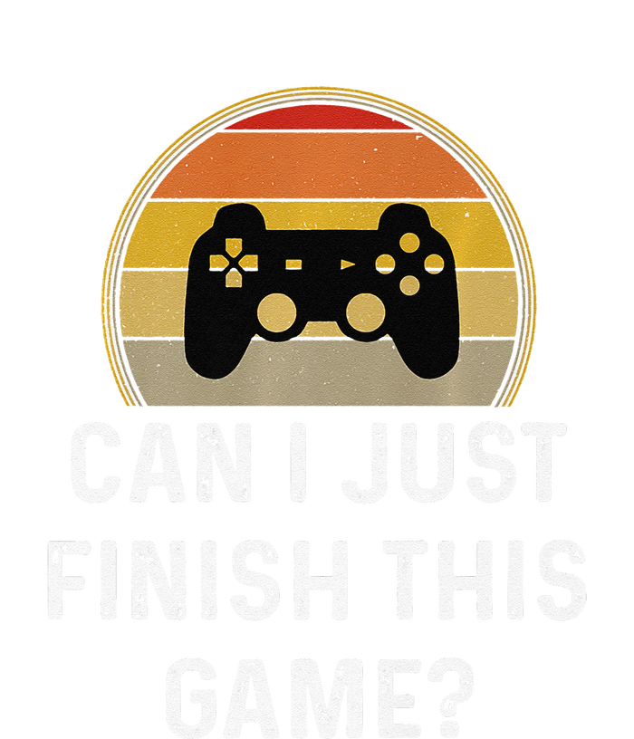 Gamer Vintage Can I Just Finish This Game Hoodie