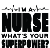 I'm A Nurse What's Your Superpower Womens Funnel Neck Pullover Hood