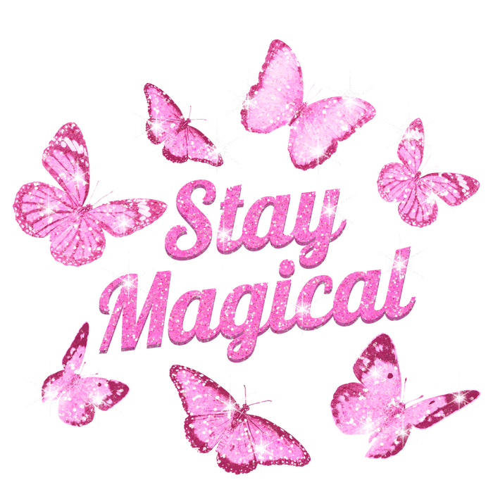 Stay Magical Butterfly Cute Gift Tall T-Shirt