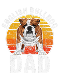 English Bulldog Dad Puppy Owner Retro Dogs Lovers T-Shirt