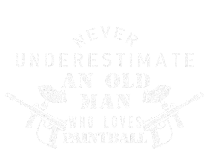 Never Underestimate An Old Man Who Loves Paintball T-Shirt