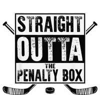 Hockey Vintage Straight Outta The Penalty Box V-Neck T-Shirt