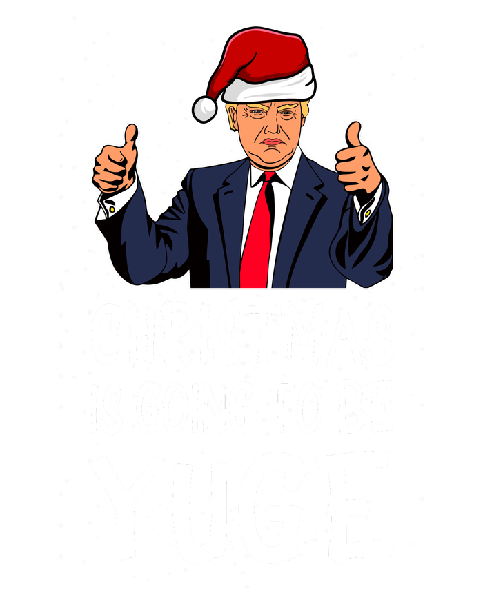 Trump It's Gonna Be Yuge Ugly Christmas Yupoong Adult 5-Panel Trucker Hat