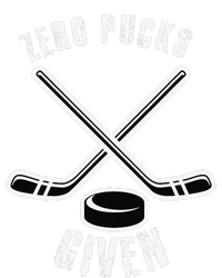 Funny Hockey Zero Pucks Given Ice Hockey Player Dad Poster