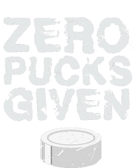 Zero Pucks Given Funny Fan Puck Hockey Player Magnet