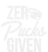 Zero Pucks Given Funny Fan Puck Hockey Player Daily Commute Backpack