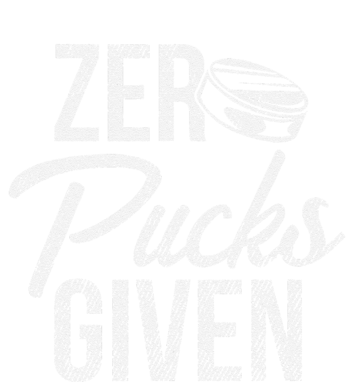 Zero Pucks Given Funny Fan Puck Hockey Player Daily Commute Backpack