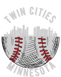 Cool Twin Cities Minnesota MN Baseball Skyline T-Shirt