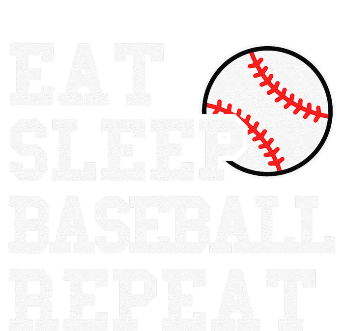 Eat Sleep Baseball Repeat Funny Baseball Lover T-Shirt