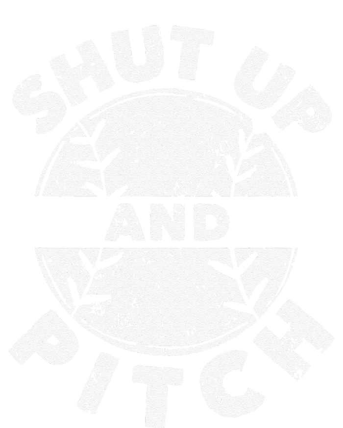 Funny Baseball Fan Love Shut Up And Pitch T-Shirt