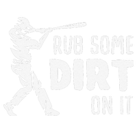 Rub Some Dirt On It No Crying Baseball Softball Bumper Sticker