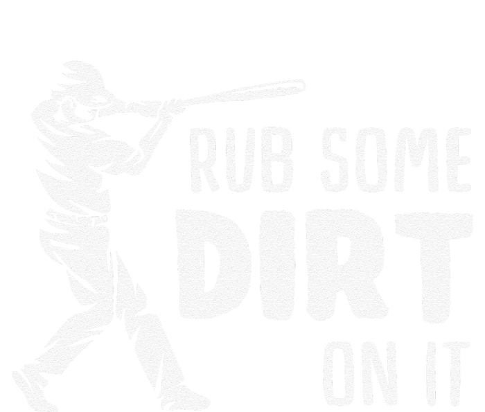 Rub Some Dirt On It No Crying Baseball Softball Bumper Sticker