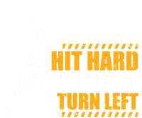 Baseball Player Funny Hit Hard Run Fast Turn Left Baseballer Gift Coaster