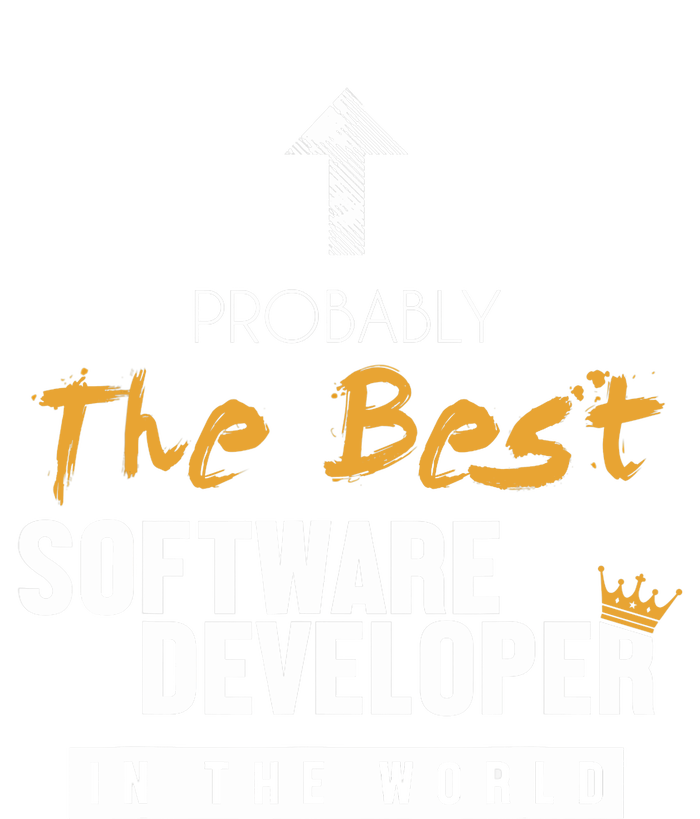 Best Software Developer World Full Stack Software Developer Adult ChromaSoft Performance T-Shirt