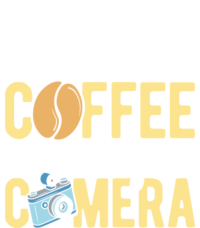 Coffee And My Camera Photography Camera Photographer Cool Gift T-Shirt