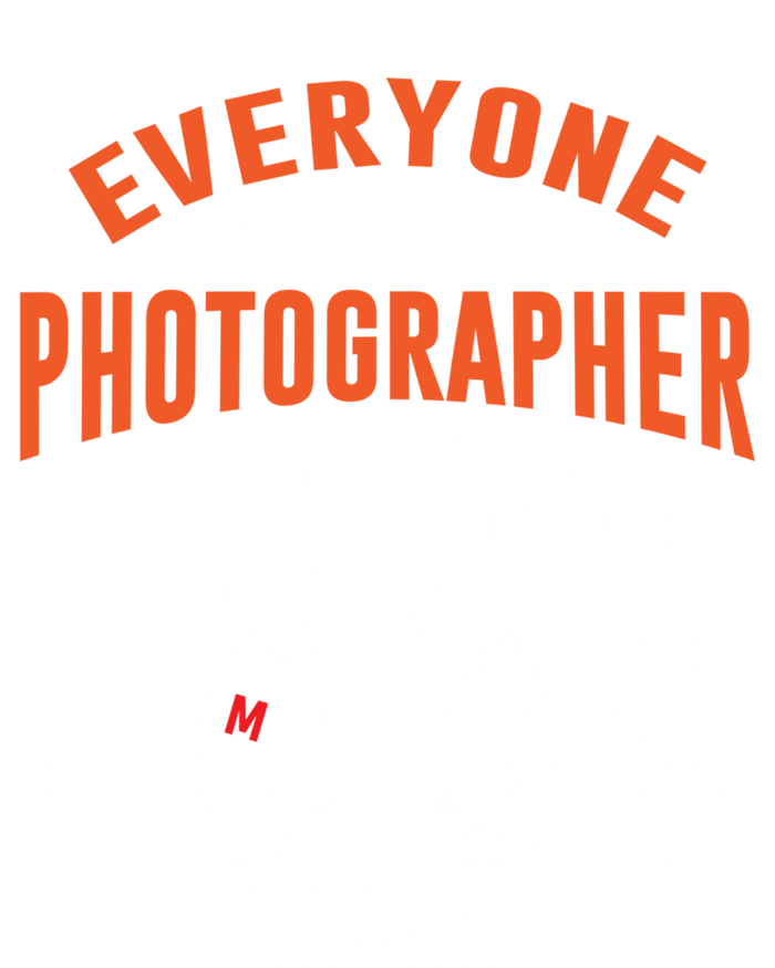 Everyone Is A Photographer Untill Ual Mode Photography Gift Women's Tri-Blend 3/4-Sleeve Raglan Shirt