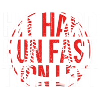 Hit Hard Run Fast Turn Left Funny Tee For Sport Lovers Gift Sustainable Beanie