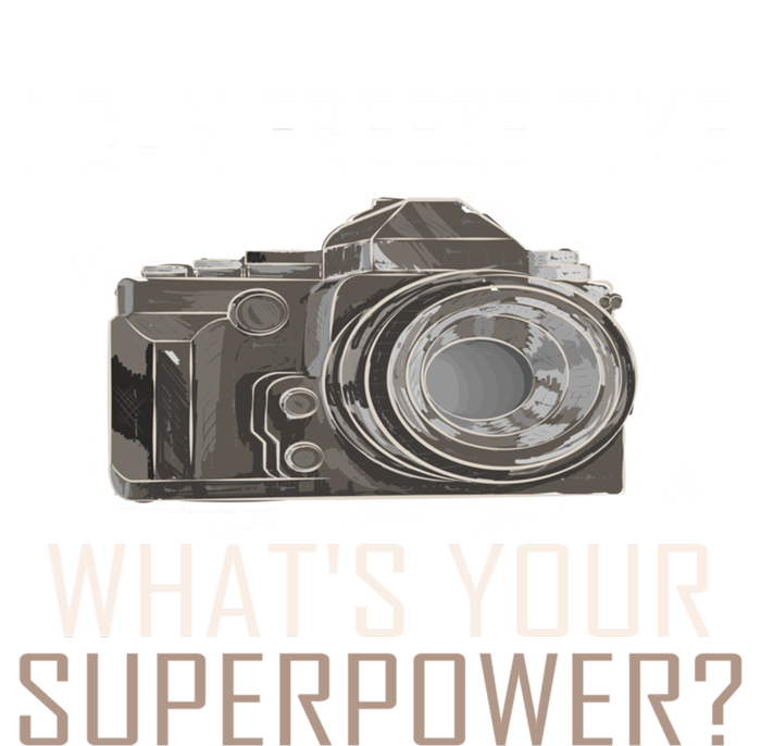 My Superpower? I Can Freeze Time Photographer Great Gift Pom Pom 12in Knit Beanie