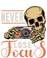 Never Lose Focus Photography Camera Lover Funny Photographer Gift Kids Long Sleeve Shirt