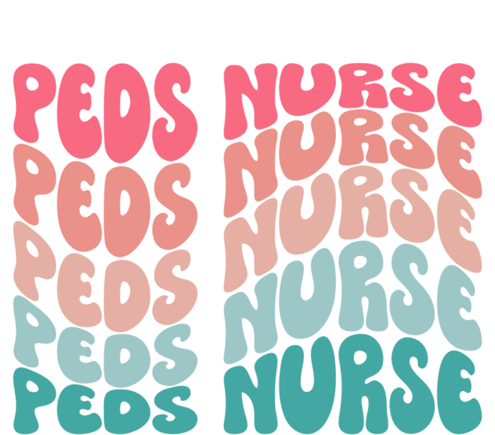 Retro Peds Nurse Pediatric Nurse Peds Rn Pediatrician Cool Gift T-Shirt