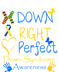 World Down Syndrome Day Awareness Socks Down Right Perfect Gift Ladies Essential Tank