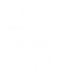 Dogs Are My Favorite People Cute Gift Sustainable Knit Beanie