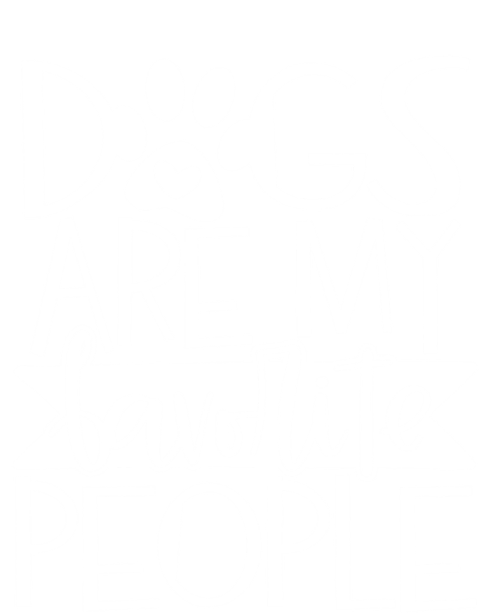 Dogs Are My Favorite People Gift Premium T-Shirt