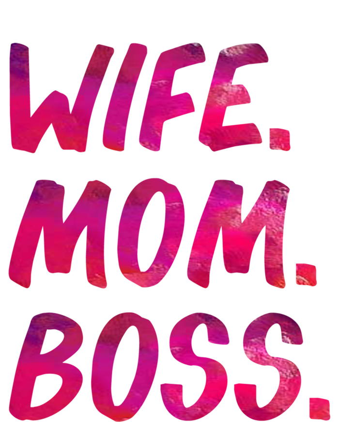 Funny Wife Mom Boss Mothers Day Tee Cute Husband Husb Gift Mousepad