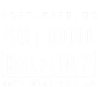 Half Hood Half Holy Gift Pray With Me Don't Play With Me Cute Gift Softstyle Adult Sport Polo