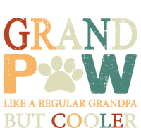 Grand Paw Dog Lover Fathers Day Grandpaw Grandpa Father Gift Kids Tie-Dye T-Shirt