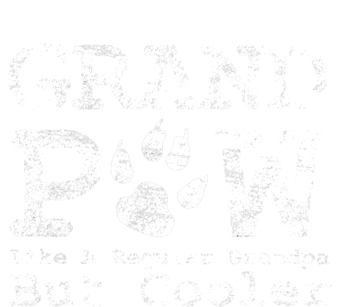 Grand Paw Like A Regular Grandpa But Cooler Dog Lovers Gift Toddler Long Sleeve Shirt